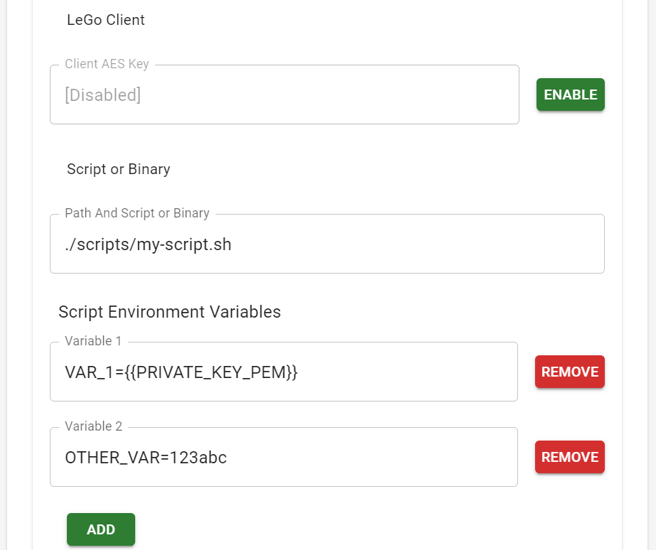Certificate Page Post Processing